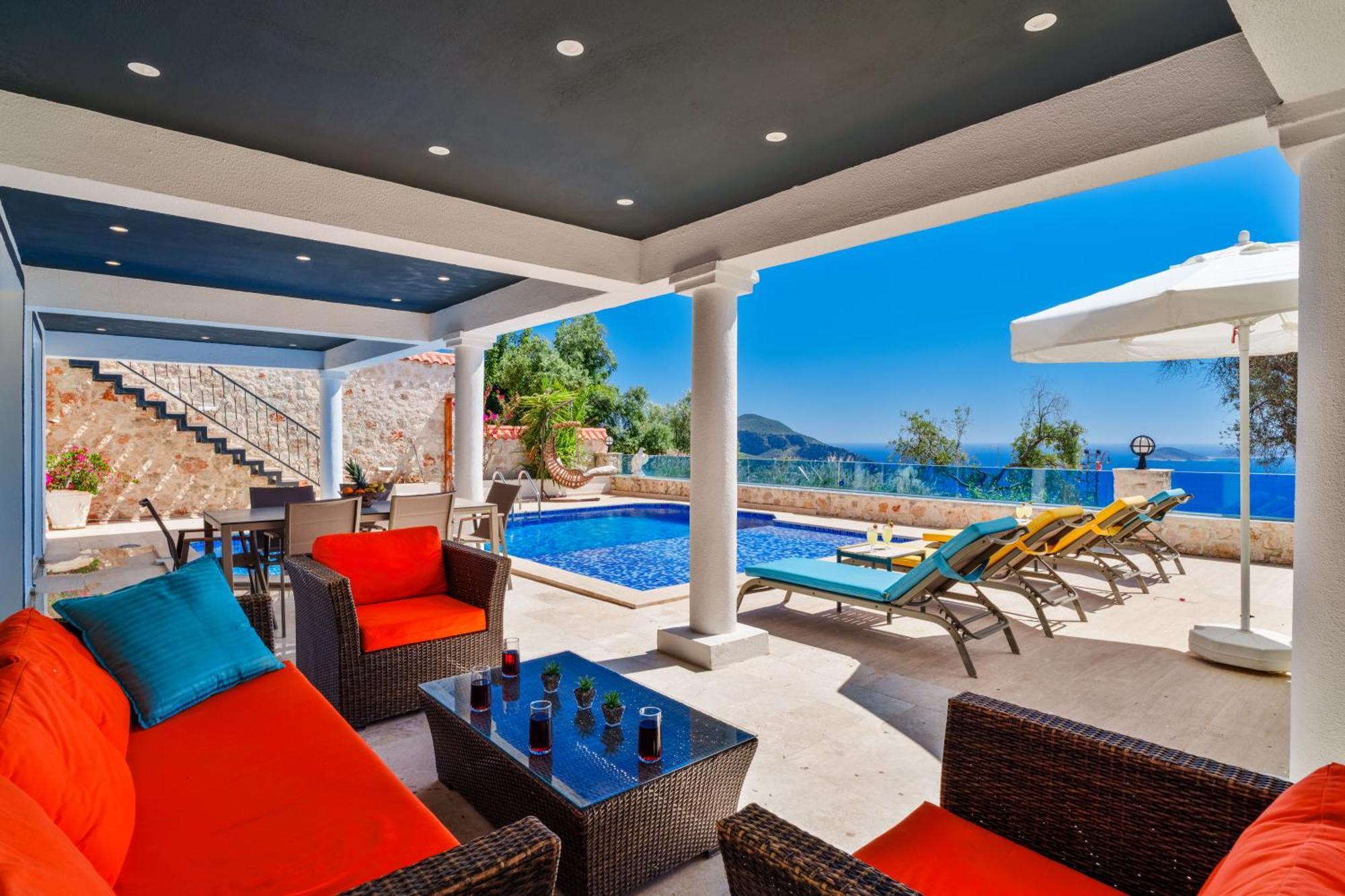 Villa MELISSA Kalkan Esterno foto