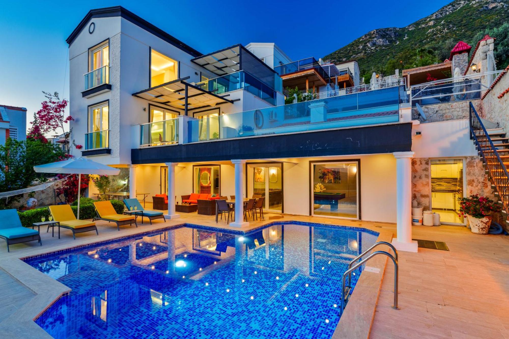 Villa MELISSA Kalkan Esterno foto