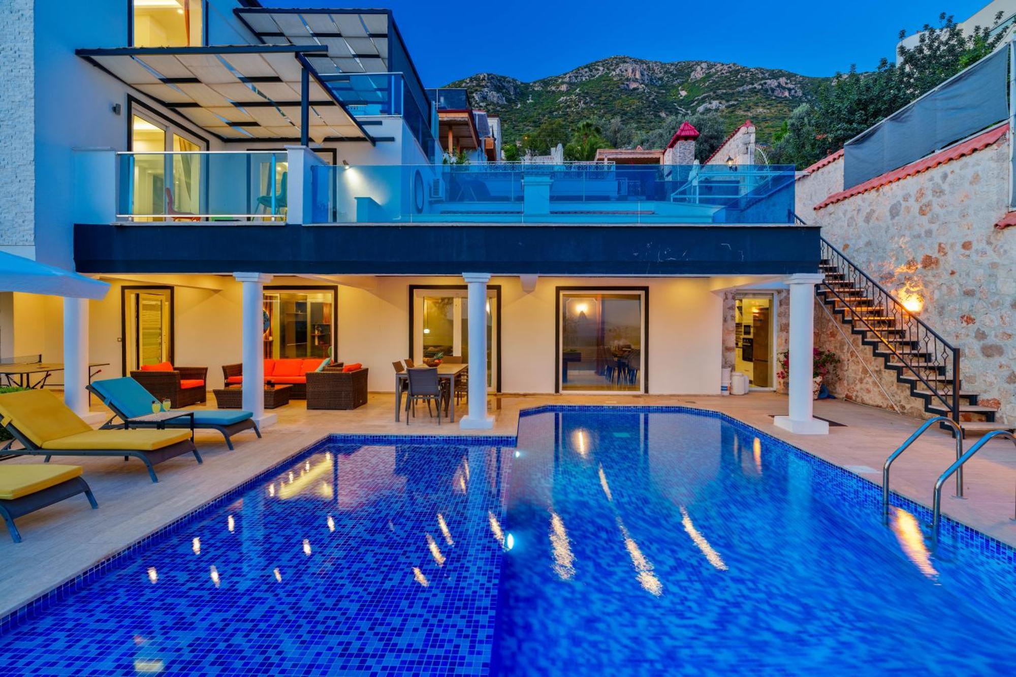 Villa MELISSA Kalkan Esterno foto