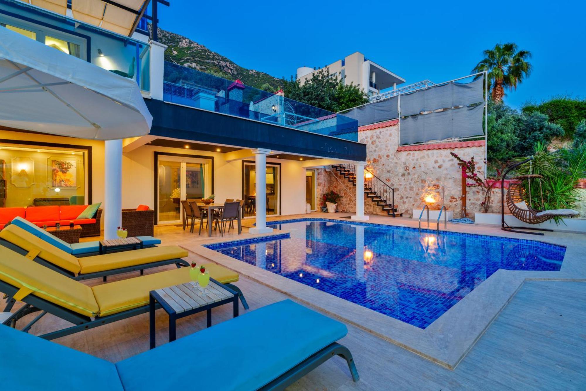 Villa MELISSA Kalkan Esterno foto